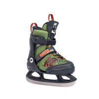 K2 Raider Ice Jungen Kinderschlittschuh green-orange