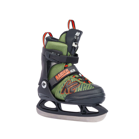 K2 Raider Ice Jungen Kinderschlittschuh green-orange