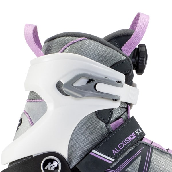 K2 ALEXIS Ice Boa Damen Schlittschuhe, White-Purple, Modell 2021/2022