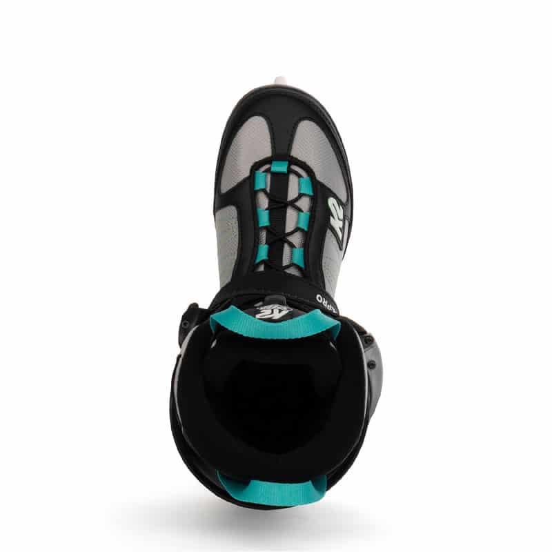 K2 ALEXIS Ice Pro Damen-Schlittschuh, black-teal