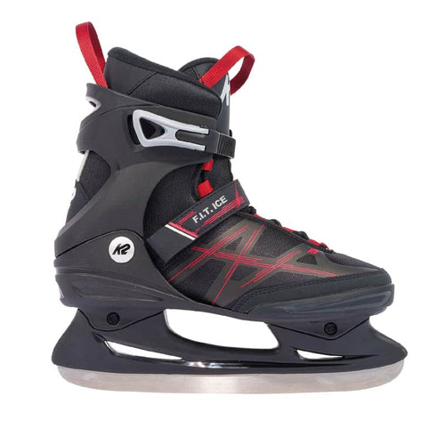 K2 F.I.T. Ice Herren-Schlittschuhe, black-red, Modell 2023/2024