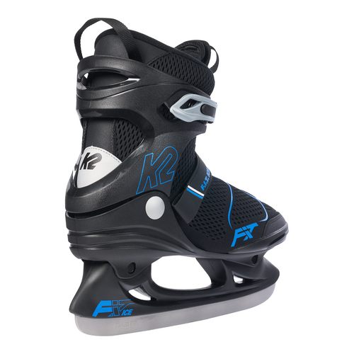 K2 F.I.T. Ice Pro Herren-Schlittschuhe, Black-Blue