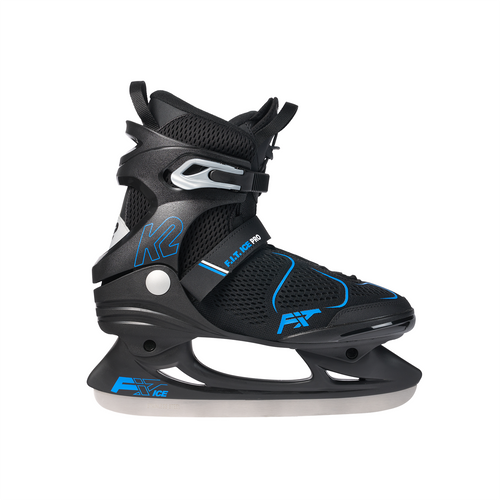 K2 F.I.T. Ice Pro Herren-Schlittschuhe, Black-Blue
