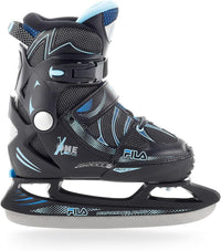 FILA Iceskate X-One Plus Ice blk/lightblue   Kinderschlittschuh größenverstellbar
