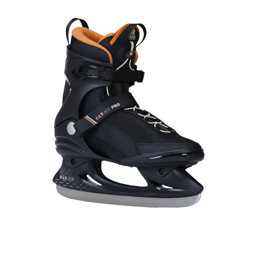 K2 F.I.T. Ice Pro Herren-Schlittschuhe, Black-Orange 26/27