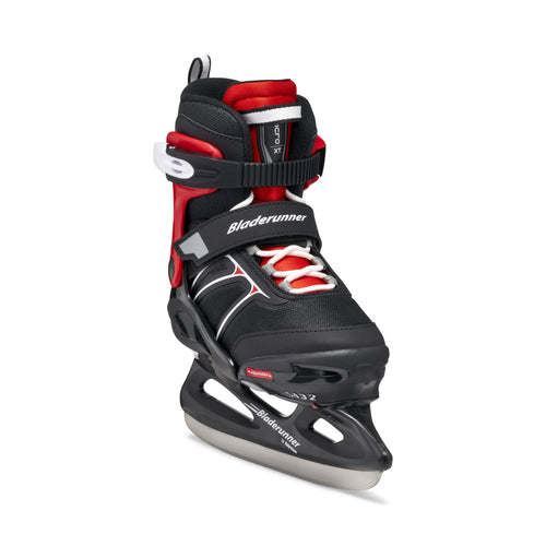 Micro XT ICE Jungen Kinderschlittschuh Schwarz/Rot