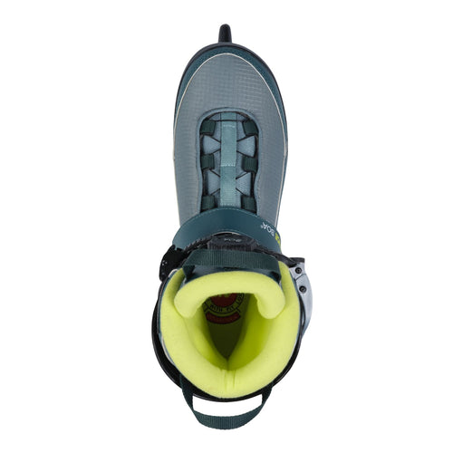 K2 ALEXIS Ice Boa Damen Schlittschuhe, Petrol Blue-Lime, Modell 2026/27