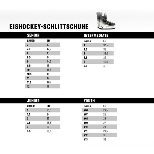 BAUER Schlittschuh Vapor  X550- Sr. Freizeit-Eishockey