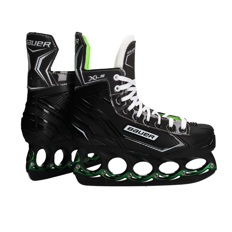 Bauer t-blade Schlittschuh X-LS limited edition black-green