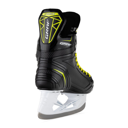 Graf Ultra G105X Eishockey Schlittschuhe Schwarz/Gelb