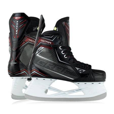 Graf Ultra G985 Eishockey Schlittschuhe Venom Pro Schwarz/Rot