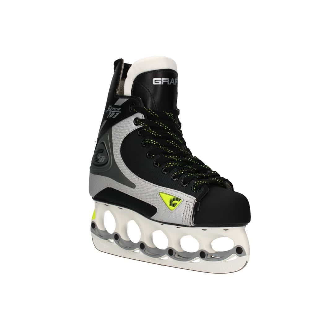 Graf 103 Eishockey Schlittschuhe mit t-blade Kufe