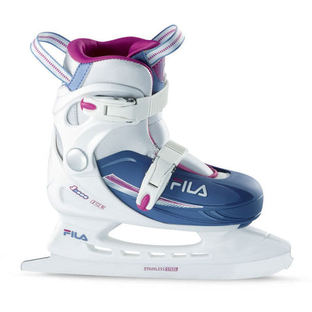 FILA J-One Ice HR Kinderschlittschuhe Girl White/Lightblue größenverstellbar