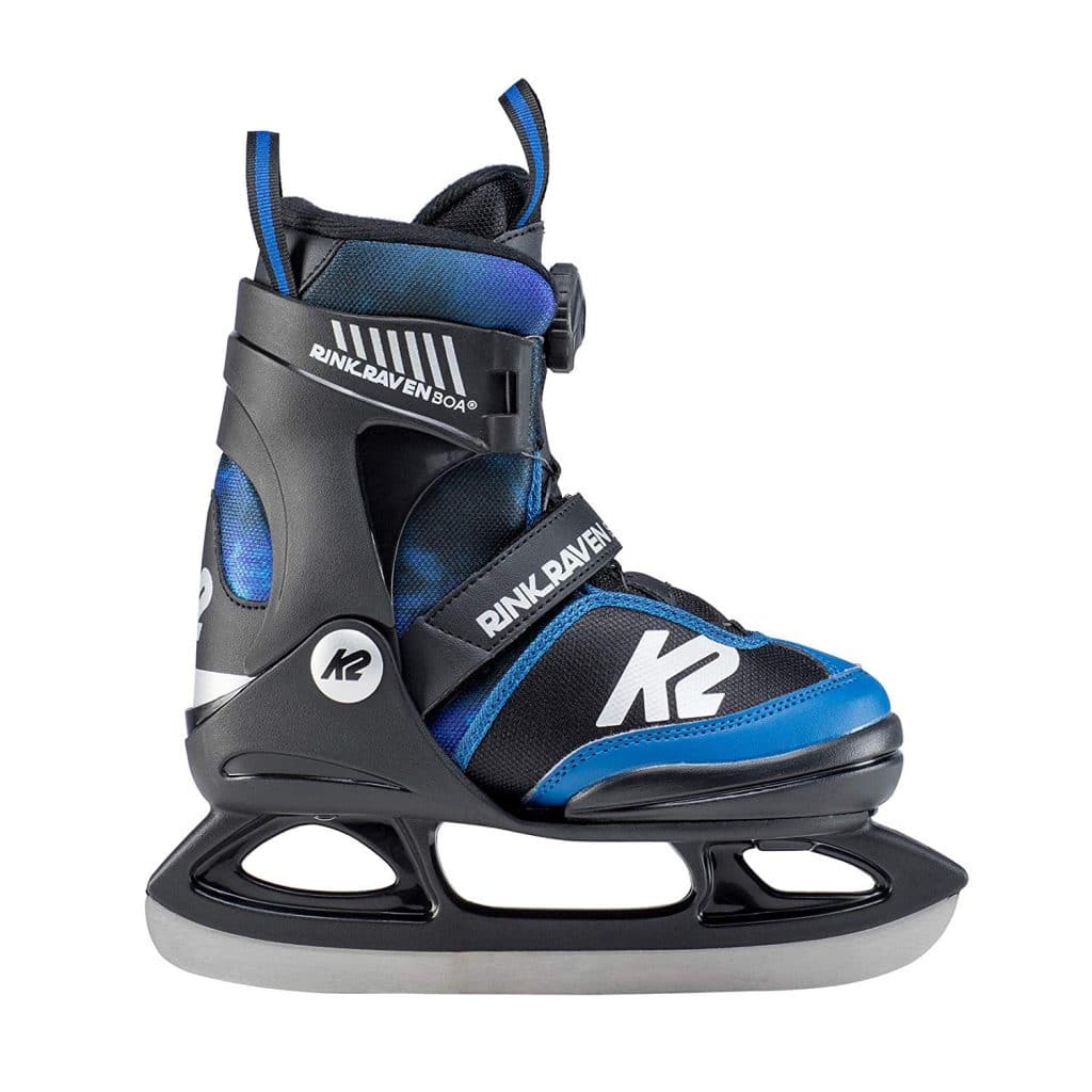 K2 Rink Raven Ice Boa Skates für Jungs, Modell 2019/2020