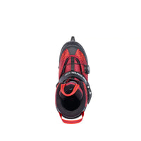 K2 Rink Raven Ice Boa Skates für Jungs, Modell 2026/2027 Rot