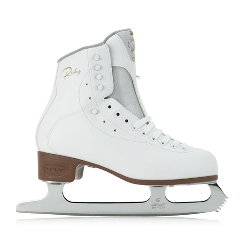 Graf Ruby Victory Skates Damen-Eiskunstlaufschuh Weiß