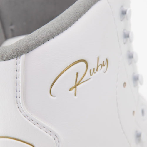 Graf Ruby Star Skates Damen-Eiskunstlaufschuh Weiß