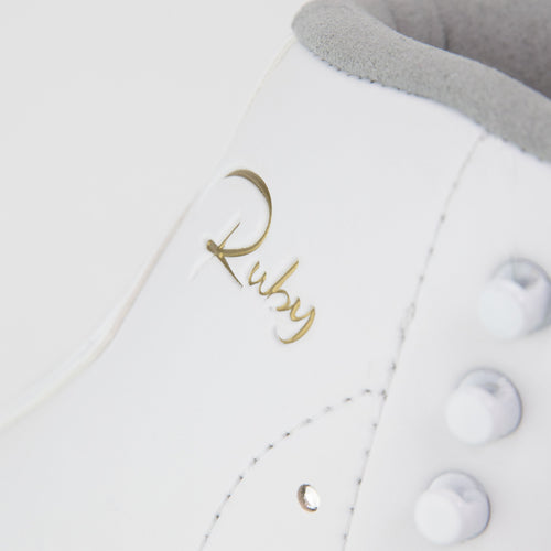 Graf Ruby Star Skates Damen-Eiskunstlaufschuh Weiß