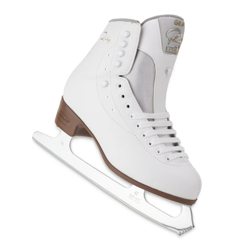Graf Ruby Victory Skates Damen-Eiskunstlaufschuh Weiß