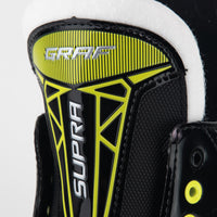 Graf Supra G115X Eishockey Schlittschuhe Venom Pro Schwarz/Gelb | Komfort & Stabilität