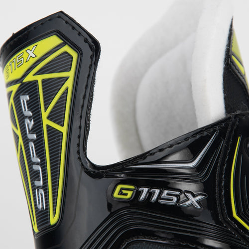 Graf Supra G115X Eishockey Schlittschuhe Venom Pro Schwarz/Gelb | Komfort & Stabilität