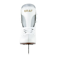 Graf Tango V3 Damen-Eiskunstlaufschuh Weiß Stainless Kufen