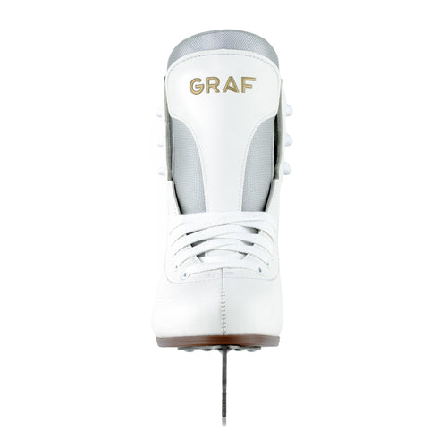 Graf Tango V3 Damen-Eiskunstlaufschuh Weiß Stainless Kufen